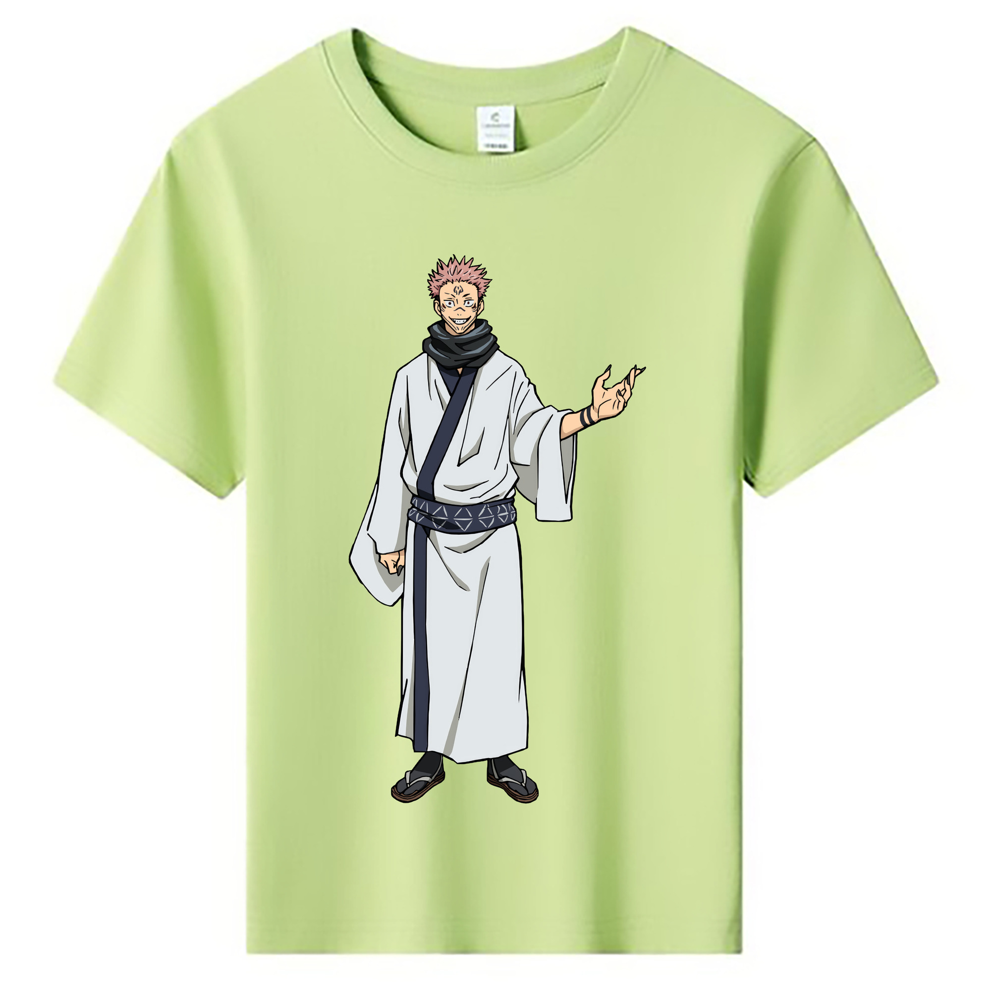 （画像用） 呪術廻戦 Jujutsu Kaisen 綿100％キッズTシャツ（フロントプリント）